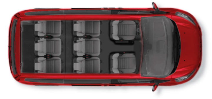 Půdorys vozu Půdorys vozu